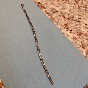 Pure real 925 Silver link bracelet